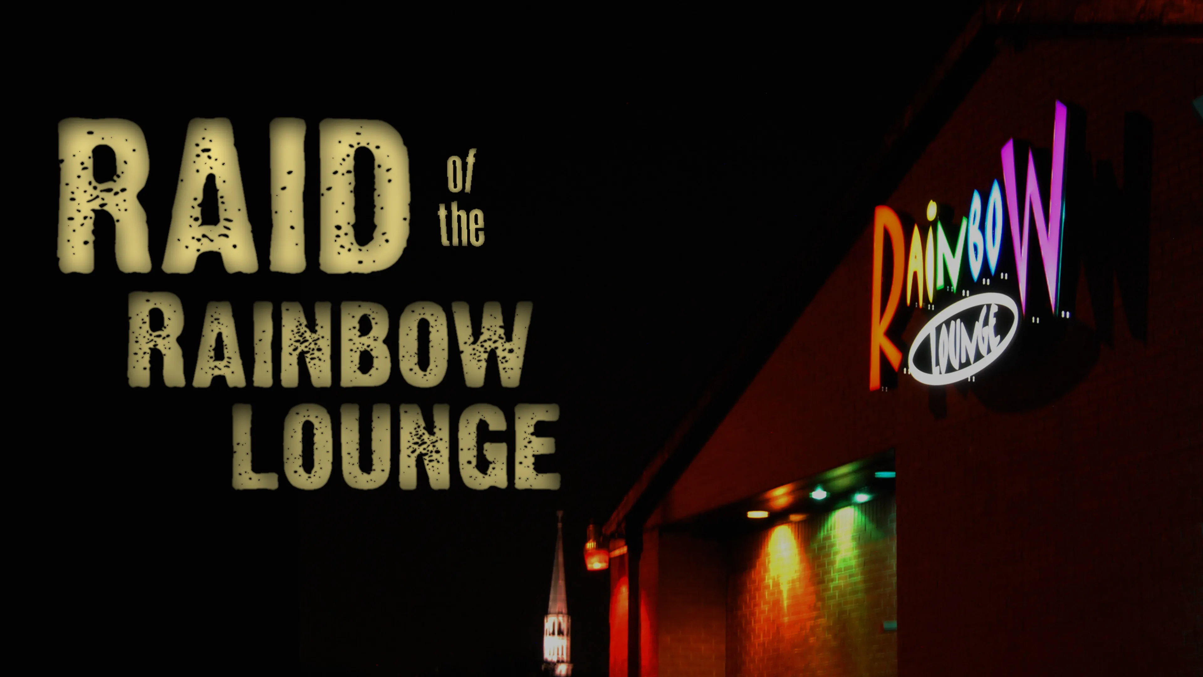 Raid of the Rainbow Lounge poster